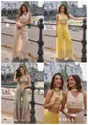 Naysa By Sayuri Chinon Silk Embridery Work Indo Western